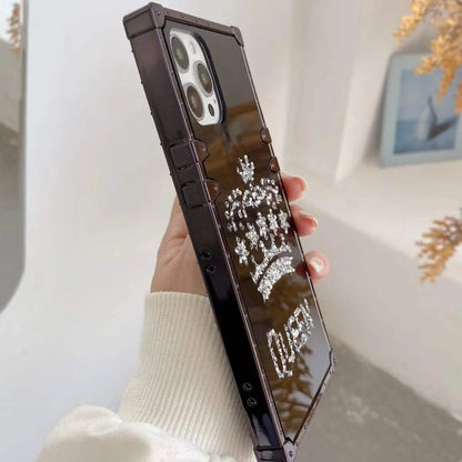 crown mirror phone case lbcase