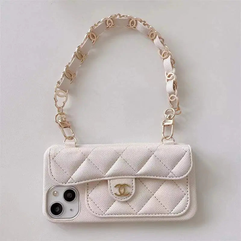 Chain and card bag phone case lbcase