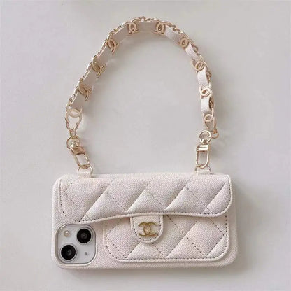 Chain and card bag phone case lbcase