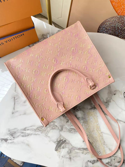 Large capacity PINK handbag lbcase