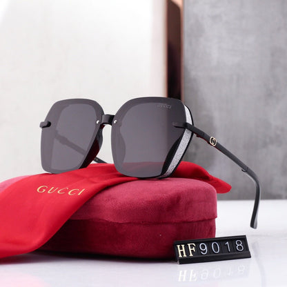 5 COLORS SQUARE FRAME SUNGLASSES lbcase