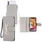 Card pocket leather case for all mobile phone models lbcase