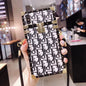 Fashion letter pattern square phone case lbcase