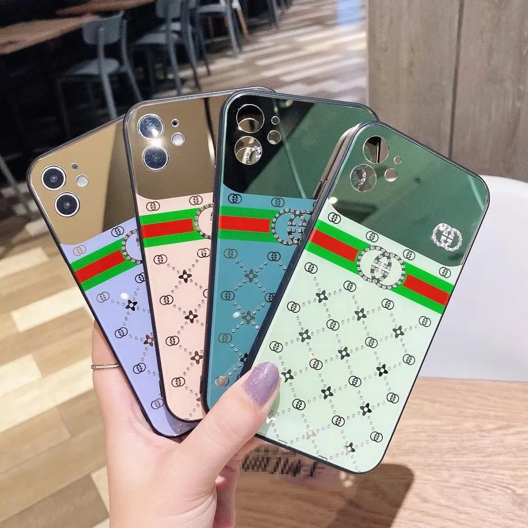 Crystal mirror phone case lbcase