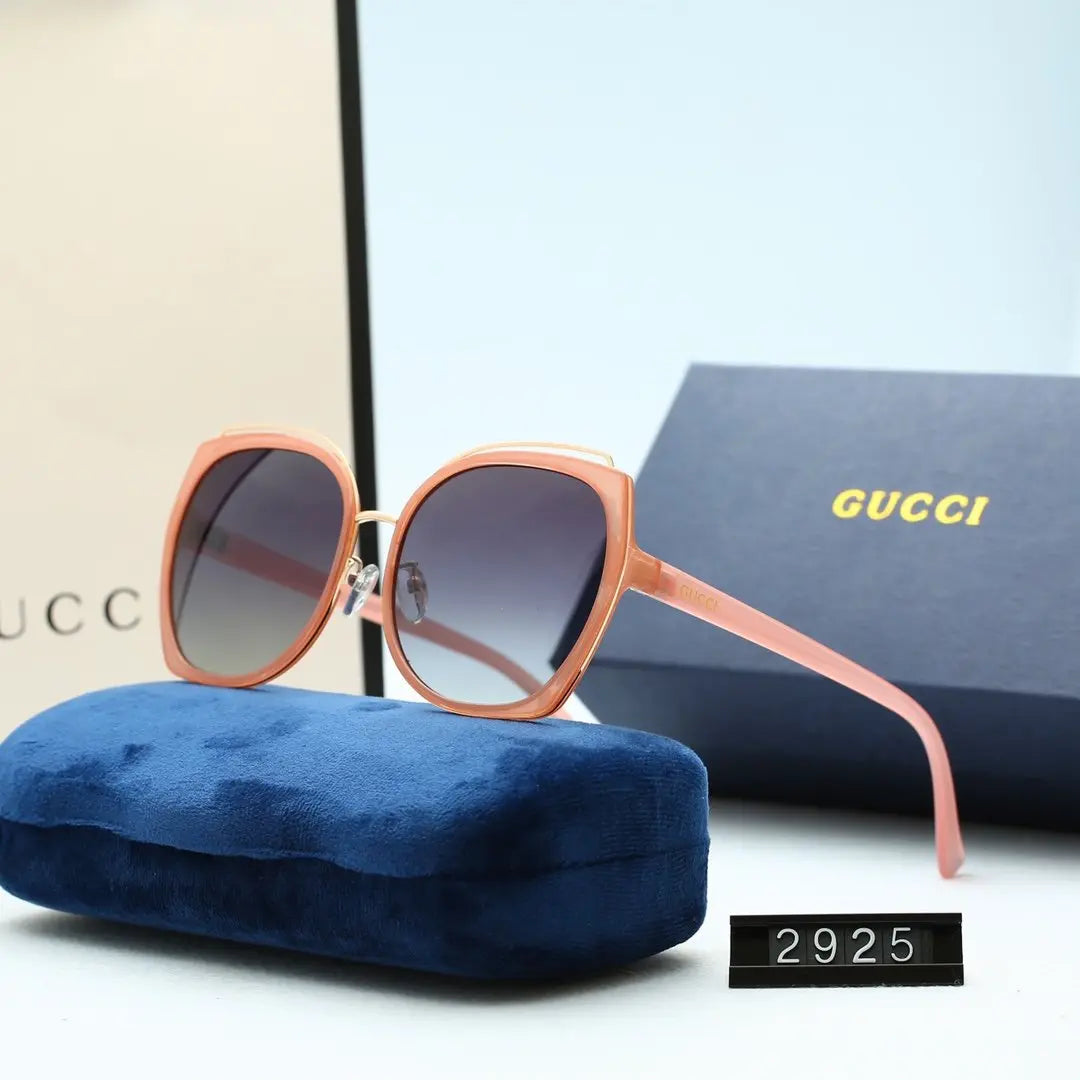 5 COLORS CAT EYE SUNGLASSES lbcase