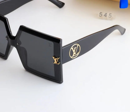 5 COLORS LARGE SIZE SQUARE OUTDOOR DRIVING SUNGLASSES lbcase