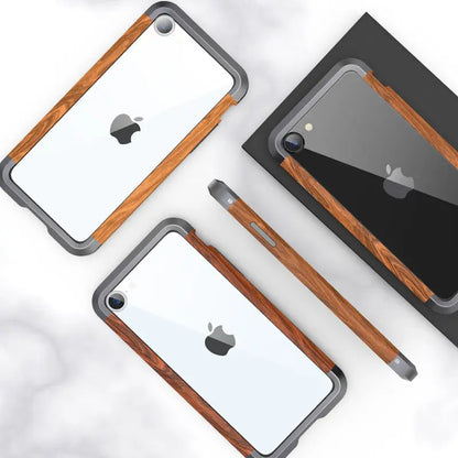 Aluminum Metal Wood Bumper Case lbcase