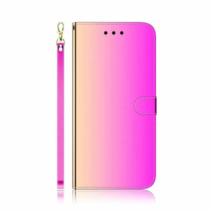 Mirror leather phone case lbcase