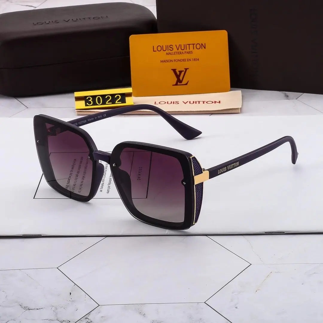 4 COLORS WOMEN OUTDOOR DRIVING SUNGLASSES lbcase