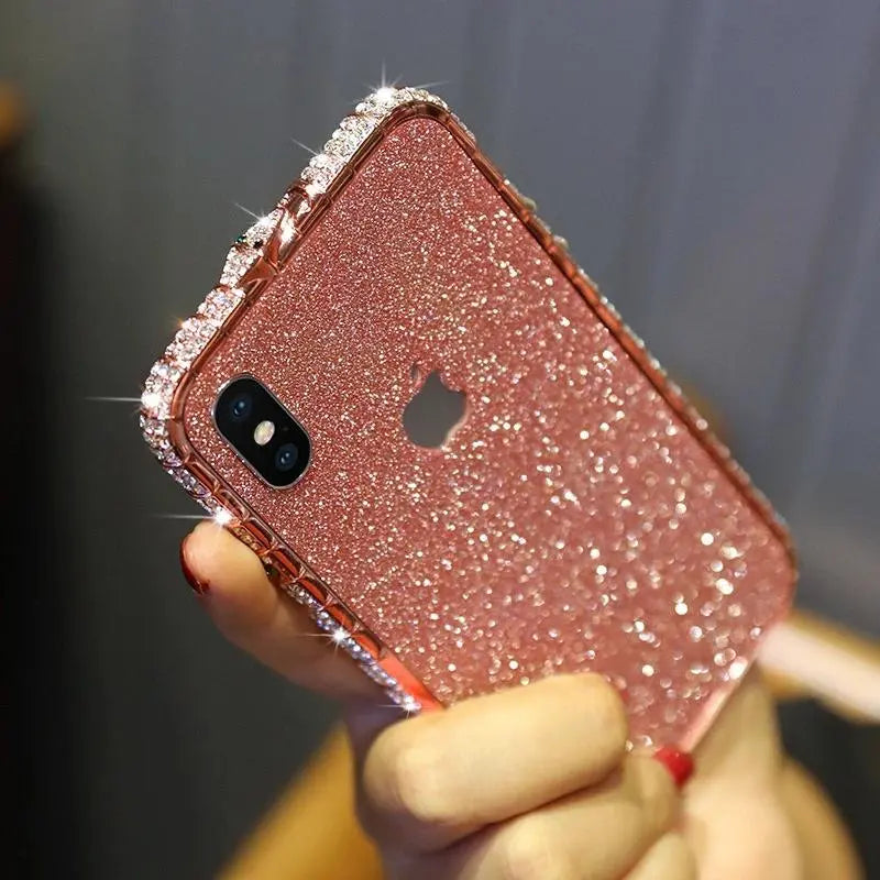 Snake head frame shiny phone case lbcase