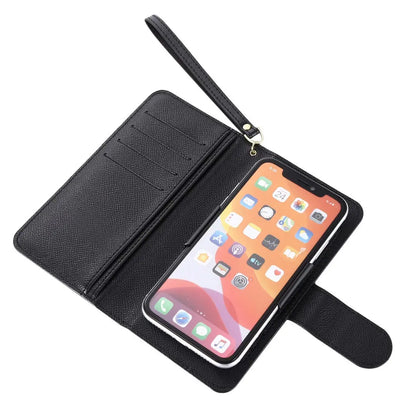 Card pocket leather case for all mobile phone models lbcase