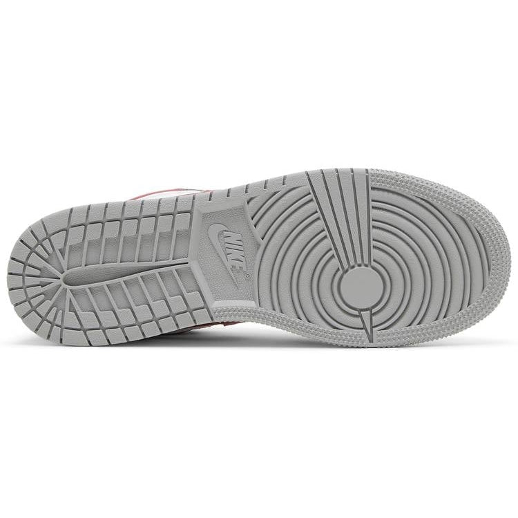 Nike Air Jordan 1 Low SE GS 'Light Smoke Grey Gym Red'