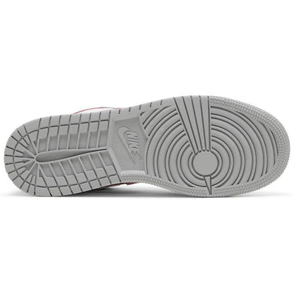 Nike Air Jordan 1 Low SE GS 'Light Smoke Grey Gym Red'