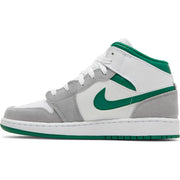 Nike Air Jordan 1 Mid 'Grey Pine Green' (GS)