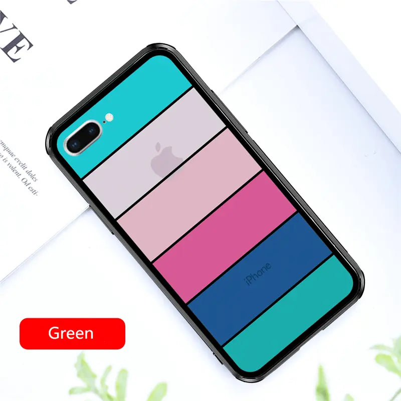 Rainbow Glass Phone Case lbcase