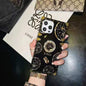 Time Pattern Square Phone Case lbcase