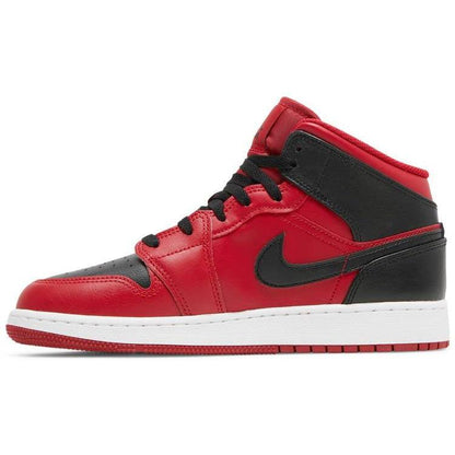 Nike Air Jordan 1 Mid GS 'Reverse Bred'