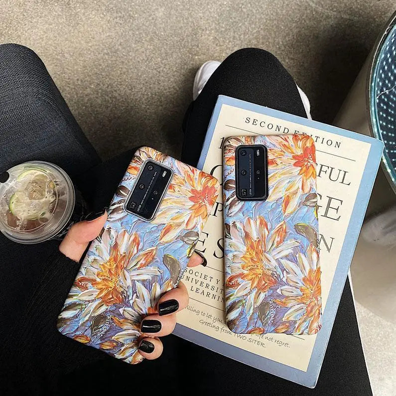Painted Chrysanthemum lbcase