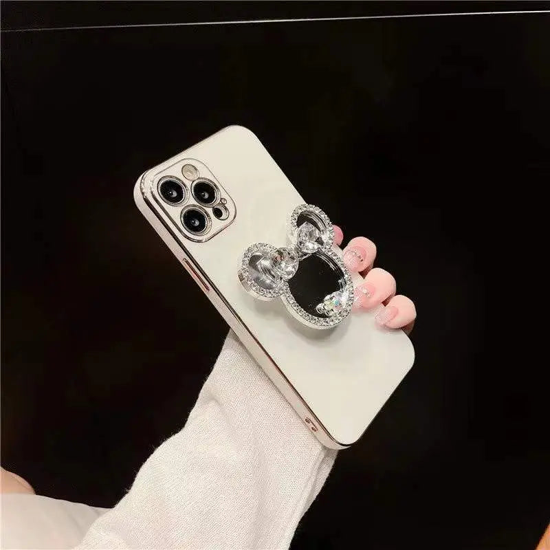 Cute Diamond Mirror Phone Case lbcase