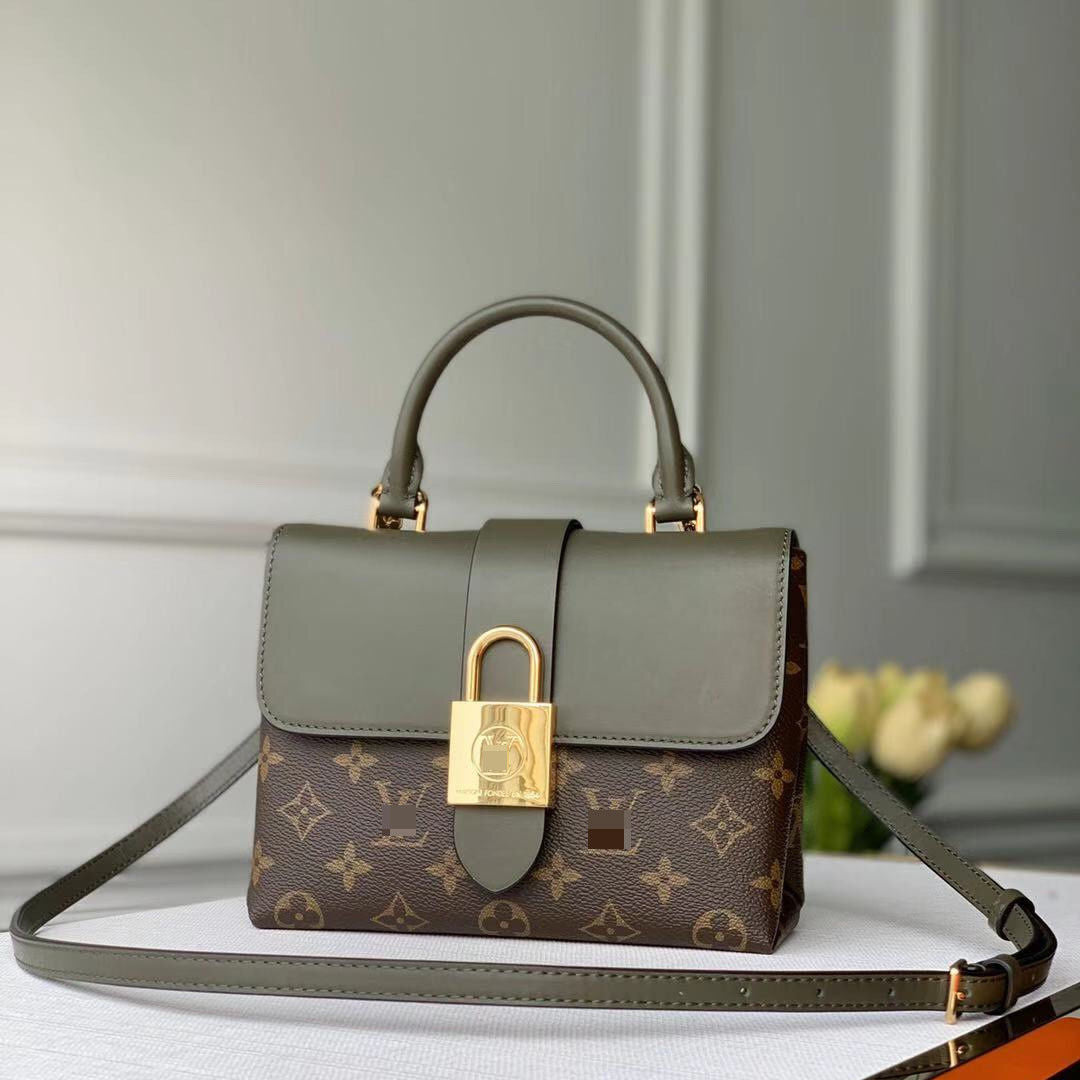 New flower color matching handbag lbcase