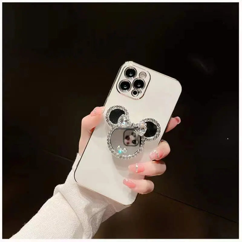 Cute Diamond Mirror Phone Case lbcase