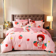 100% thick Skin-friendly cotton four-piece quilt cover  new product