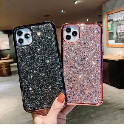 Luxury shiny phone case lbcase