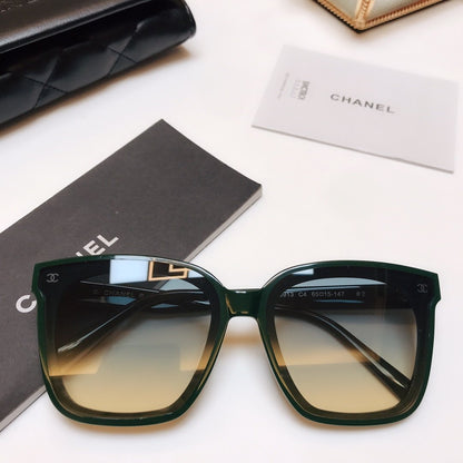 6COLORS LARGE SQUARE FRAME SUNGLASSES lbcase