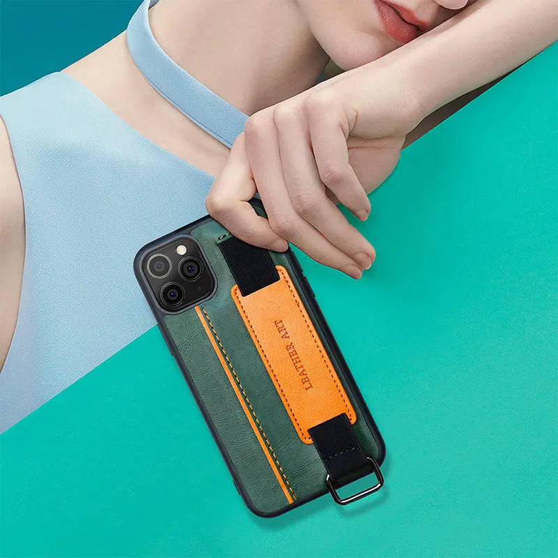 Wristband Leather Phone Case lbcase