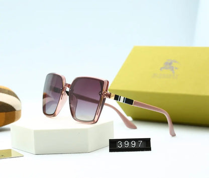 5 COLORS CLASSICAL SQUARE POLARIZED WOMEN SUNGLASSES lbcase