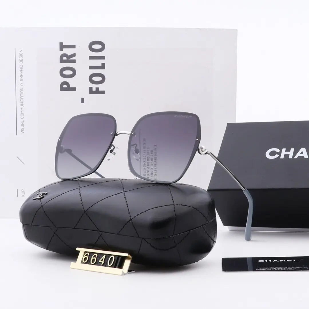 5 COLORS CLASSIC GRADIENT FRAME SUNGLASSES lbcase