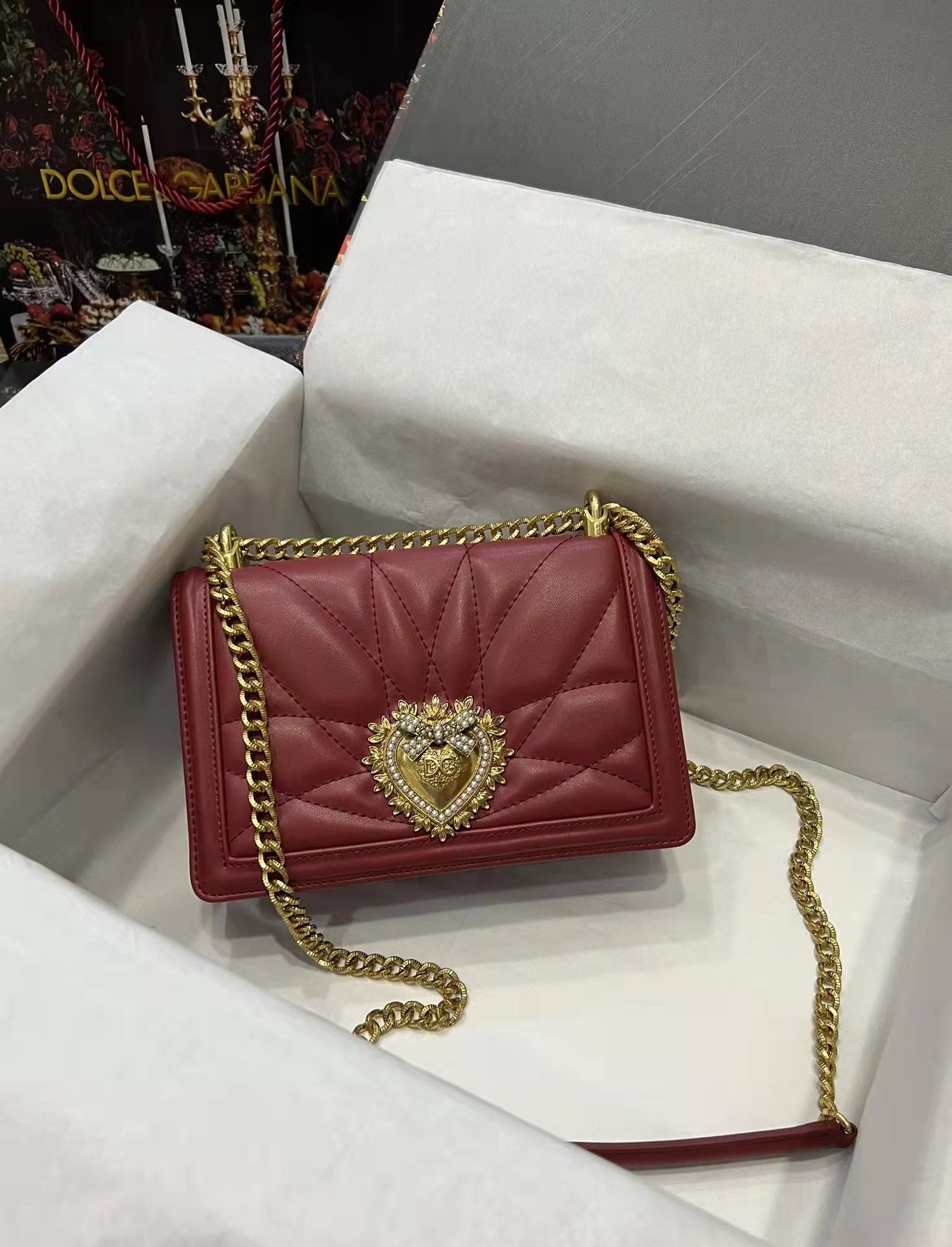 High Quality Butterfly Pearl Dolce & Gabbana Bag lbcase