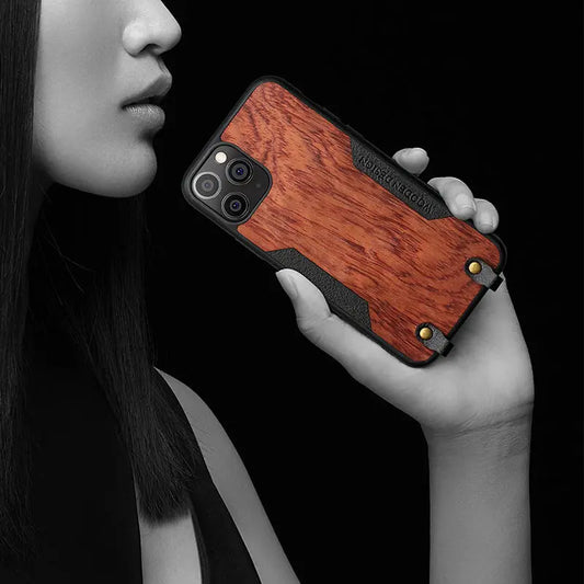 Wood Lanyard Hard Case lbcase