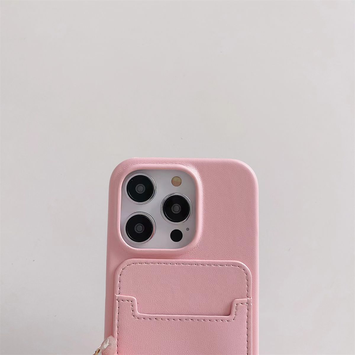 Luxury leather card case phone case for iphone