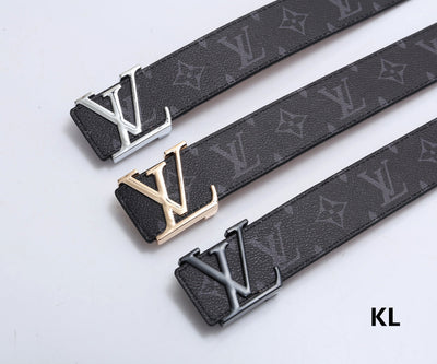 LV initials belt