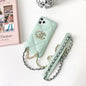 Luxury leather crossbody chain phone case lbcase