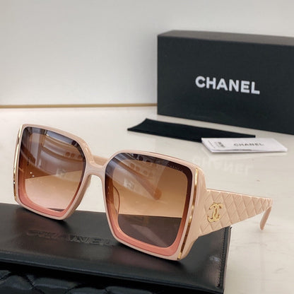 7 COLORS BIG METAL SQUARE FRAME SUNGLASSES lbcase