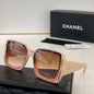7 COLORS BIG METAL SQUARE FRAME SUNGLASSES lbcase