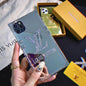 Luxury shiny mirror square phone case lbcase