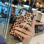 Fashion Leopard Print square phone case lbcase