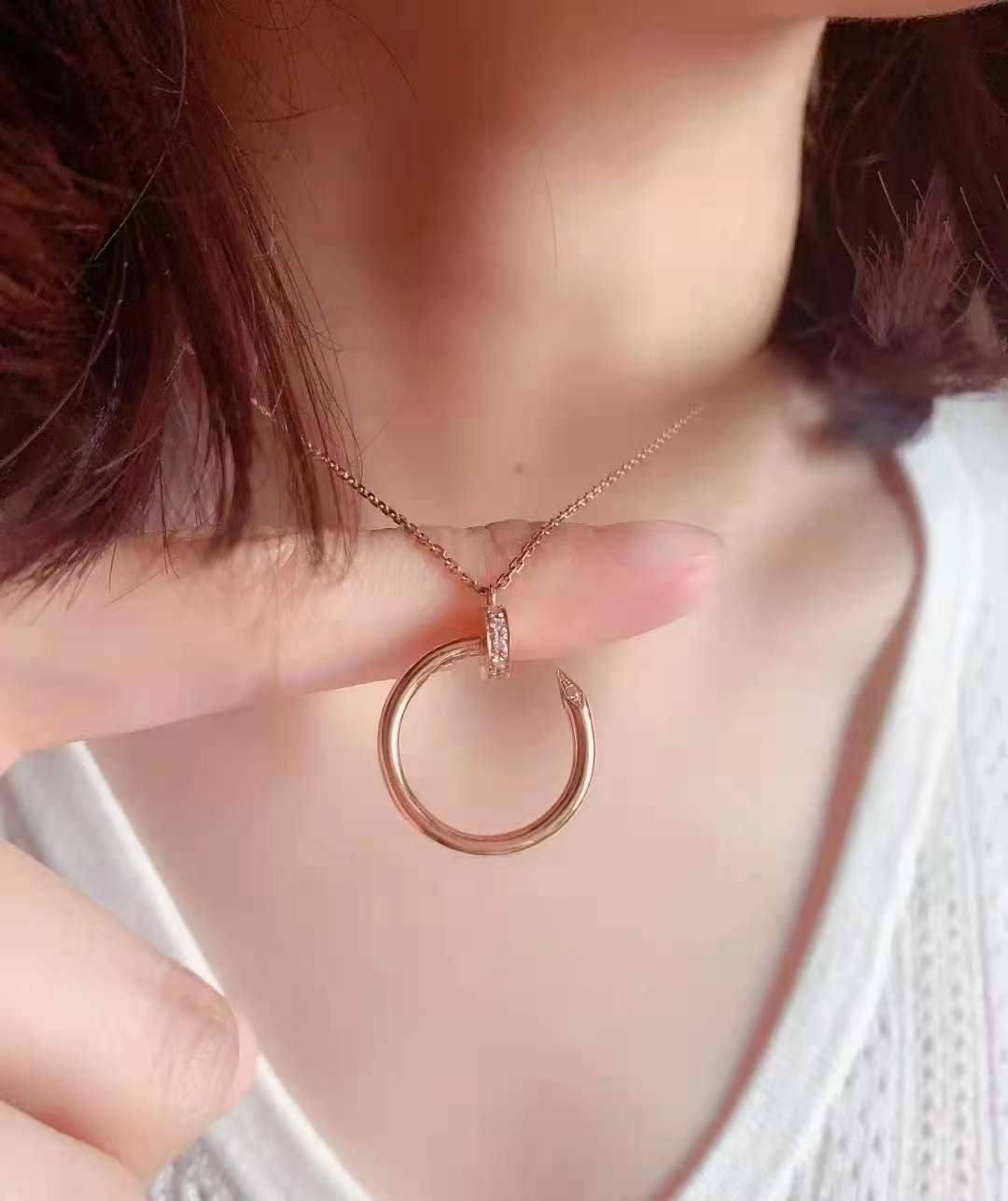 Women's 18K Gold Necklace lbcase