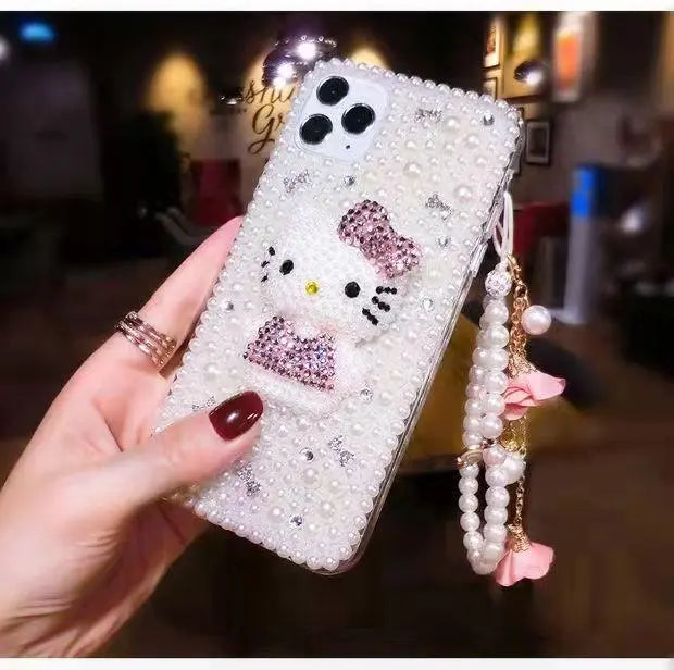 Luxury Pearl  bracelet phone case  for iphone lbcase