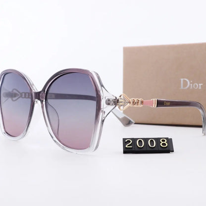 5 STYLE PURPLE LENS OUTDOOR SUNGLASSES lbcase
