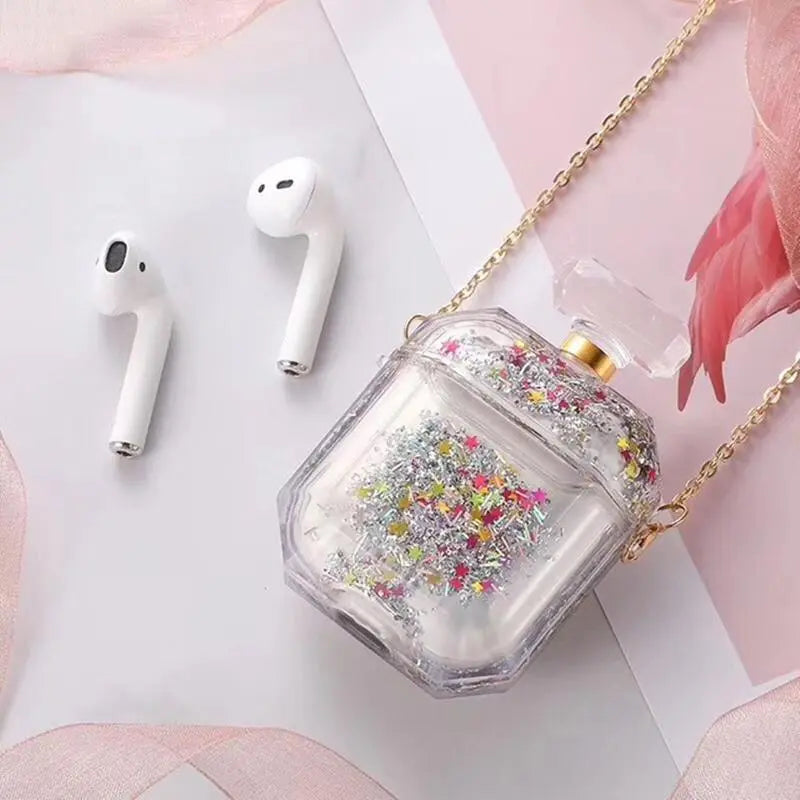 Quicksand perfume bottle headset cover lbcase