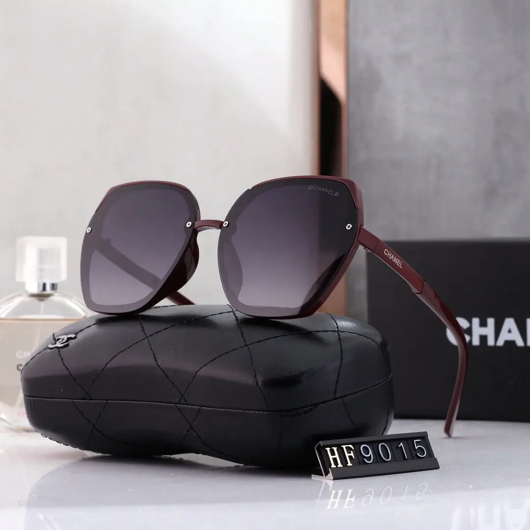 5 COLORS OUTDOOR DRIVING SUNGLASSES for WOMEN lbcase