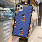Fashion Mickey square phone case for iPhone lbcase