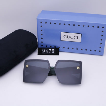 UNISEX BLACK LENS BEACH SUNGLASSES lbcase