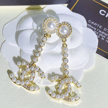 Pearl Earrings for Women lbcase