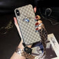 Rhinestone bee lanyard phone case lbcase
