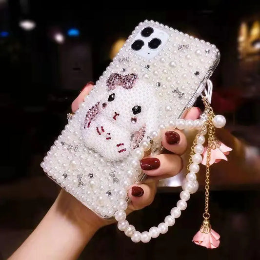 Luxury Pearl  bracelet phone case  for iphone lbcase